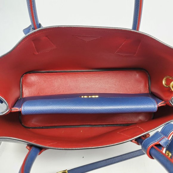 Prada Double Cuir Medium Saffiano Crossbody Bag - Picture 13 of 16